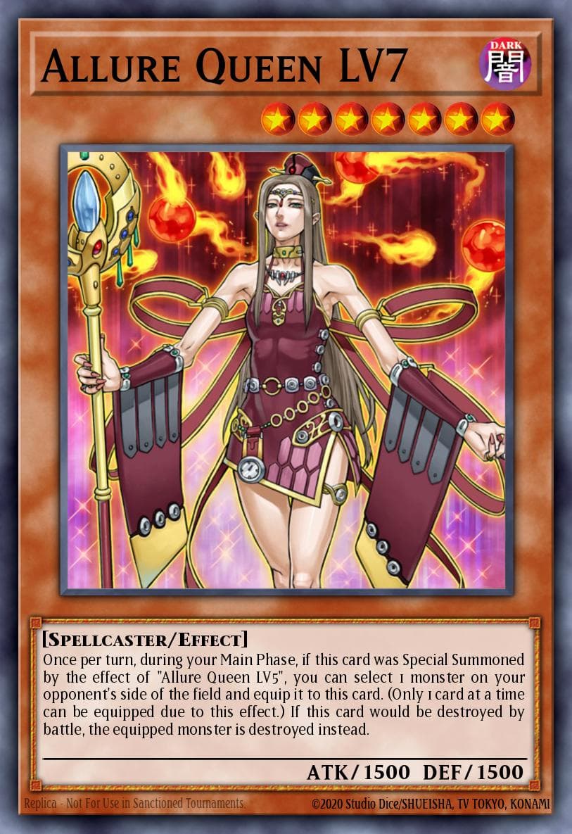 Carte Yu-Gi-Oh! Allure Queen LV7 #008 — Cyberdark Impact