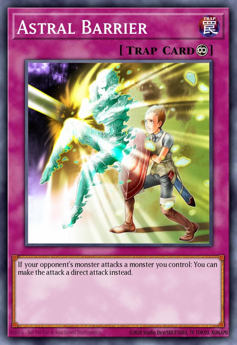 Carte Yu-Gi-Oh! Astral Barrier #025 — Astral Pack One