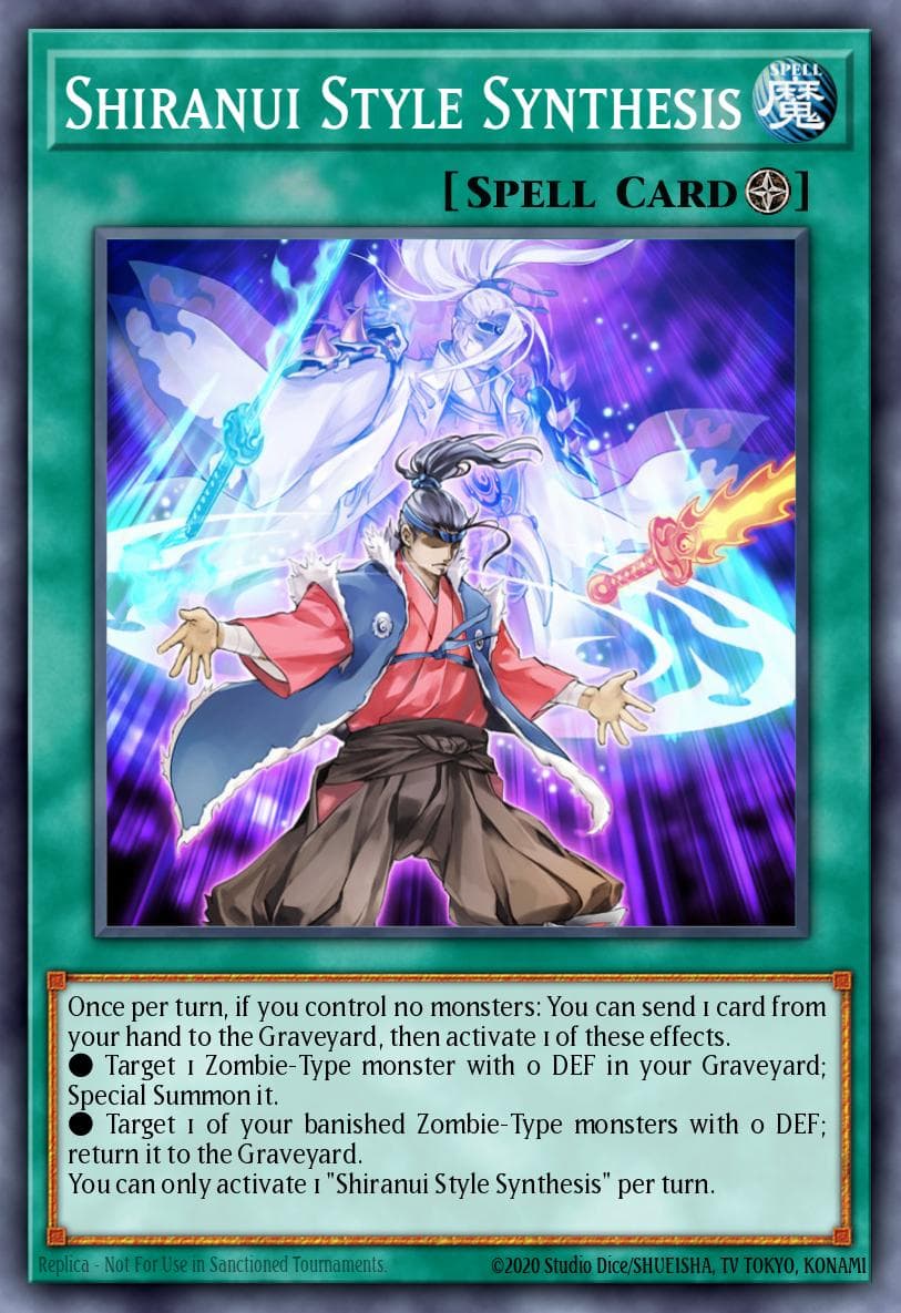 Carte Yu-Gi-Oh! Shiranui Style Synthesis #065 — Breakers of Shadow