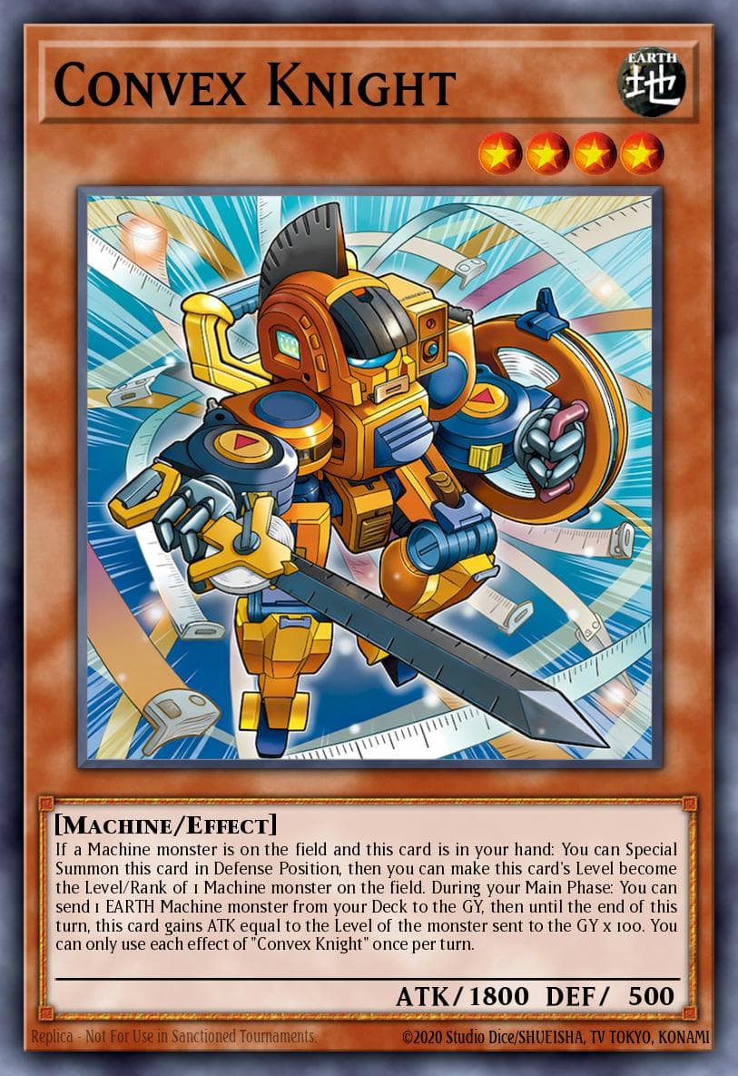 Carte Yu-Gi-Oh! Convex Knight #026 — Blazing Dominion