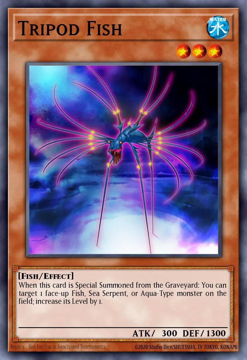 Carte Yu-Gi-Oh! Tripod Fish #006 — Abyss Rising