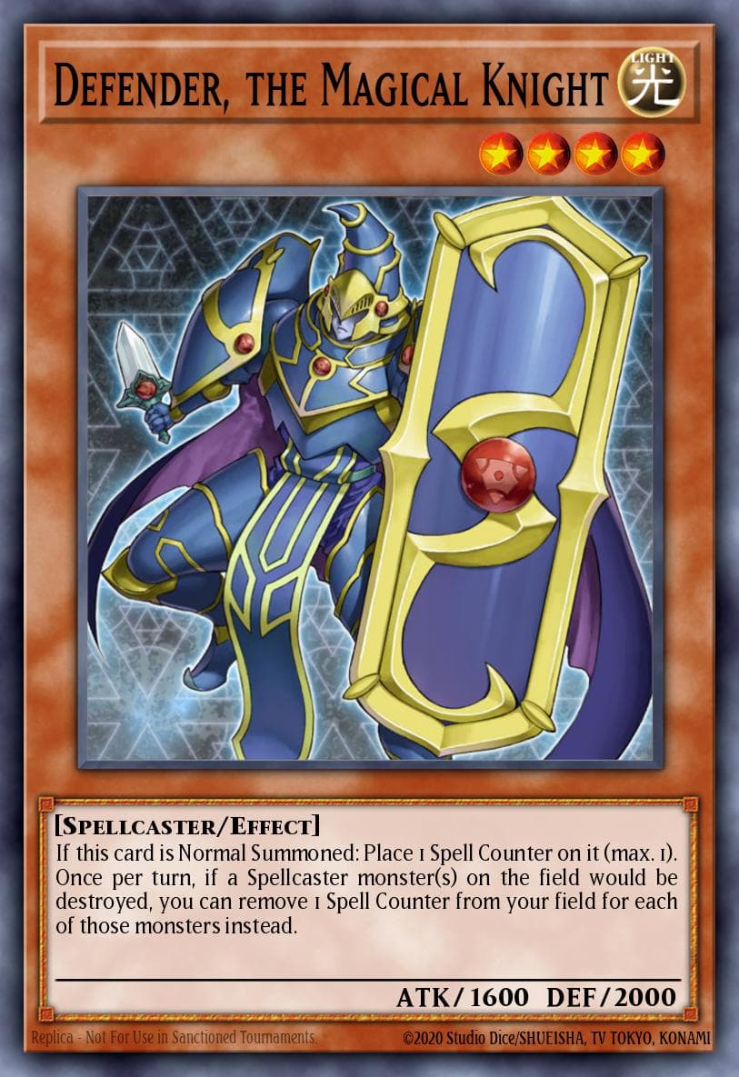 Carte Yu-Gi-Oh! Defender, the Magical Knight #054 — Battle Pack 3: Monster League