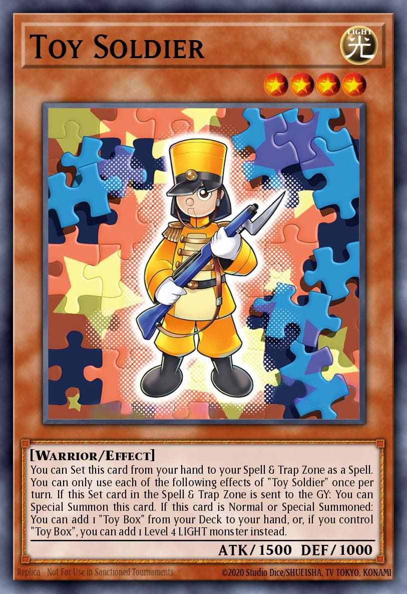 Carte Yu-Gi-Oh! Toy Soldier #021 — Battles of Legend: Terminal Revenge