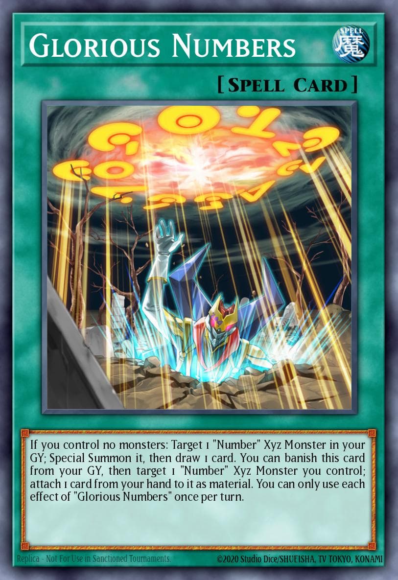Carte Yu-Gi-Oh! Glorious Numbers #112 — Battles of Legend: Chapter 1