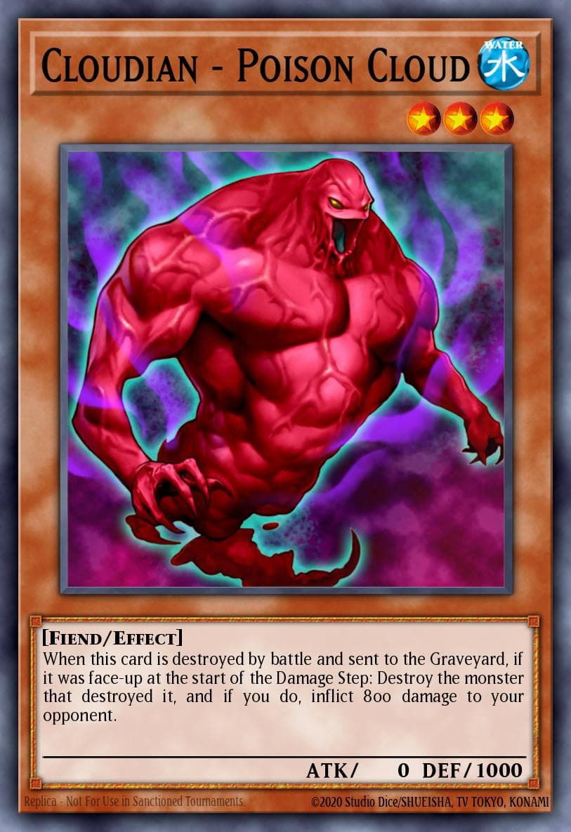 Carte Yu-Gi-Oh! Cloudian - Poison Cloud #193 — Battle Pack: Epic Dawn