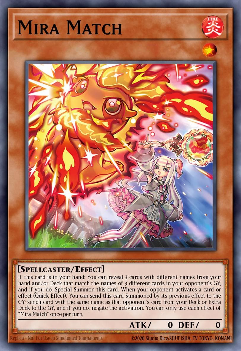 Carte Yu-Gi-Oh! Mira Match #038 — Battles of Legend: Terminal Revenge