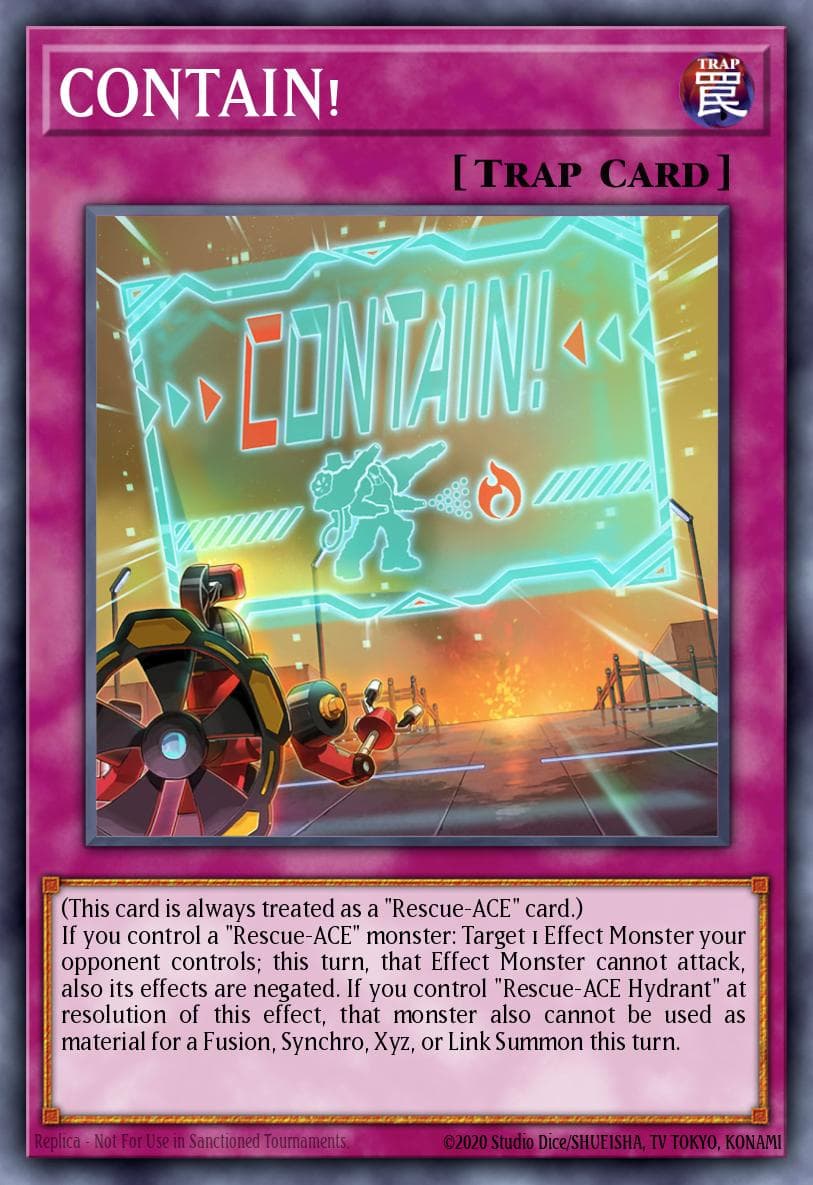 Carte Yu-Gi-Oh! CONTAIN! #011 — Amazing Defenders