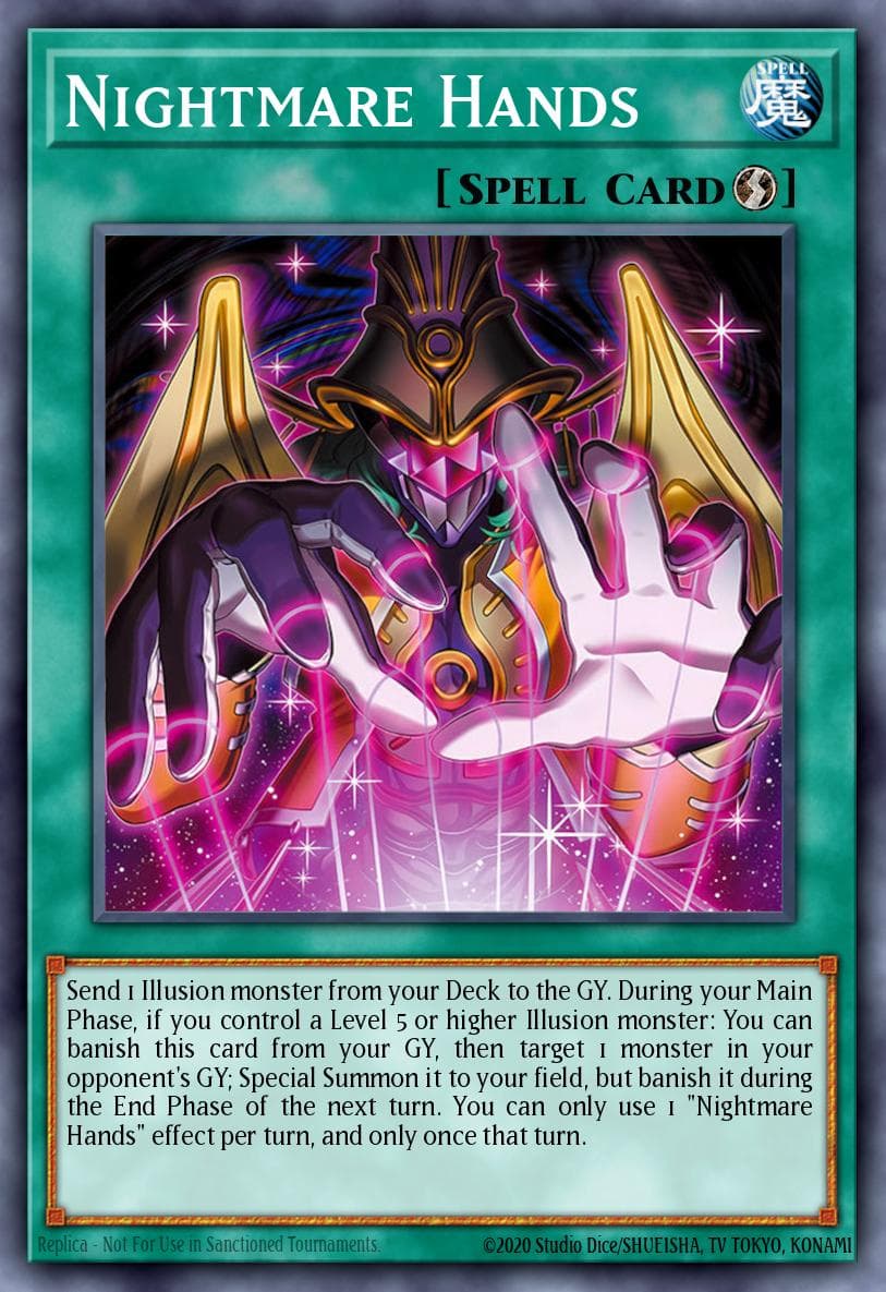 Carte Yu-Gi-Oh! Nightmare Hands #068 — Burst Protocol