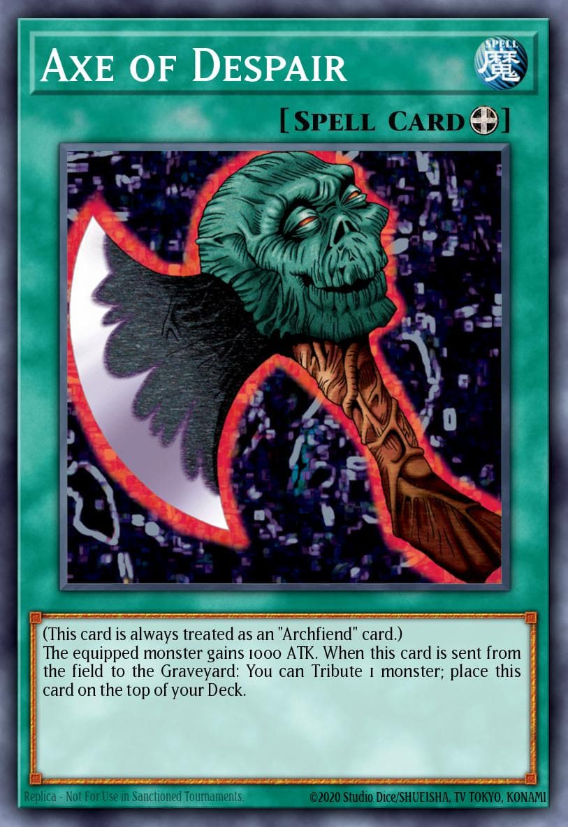 Carte Yu-Gi-Oh! Axe of Despair #067 — Battle Pack: Epic Dawn