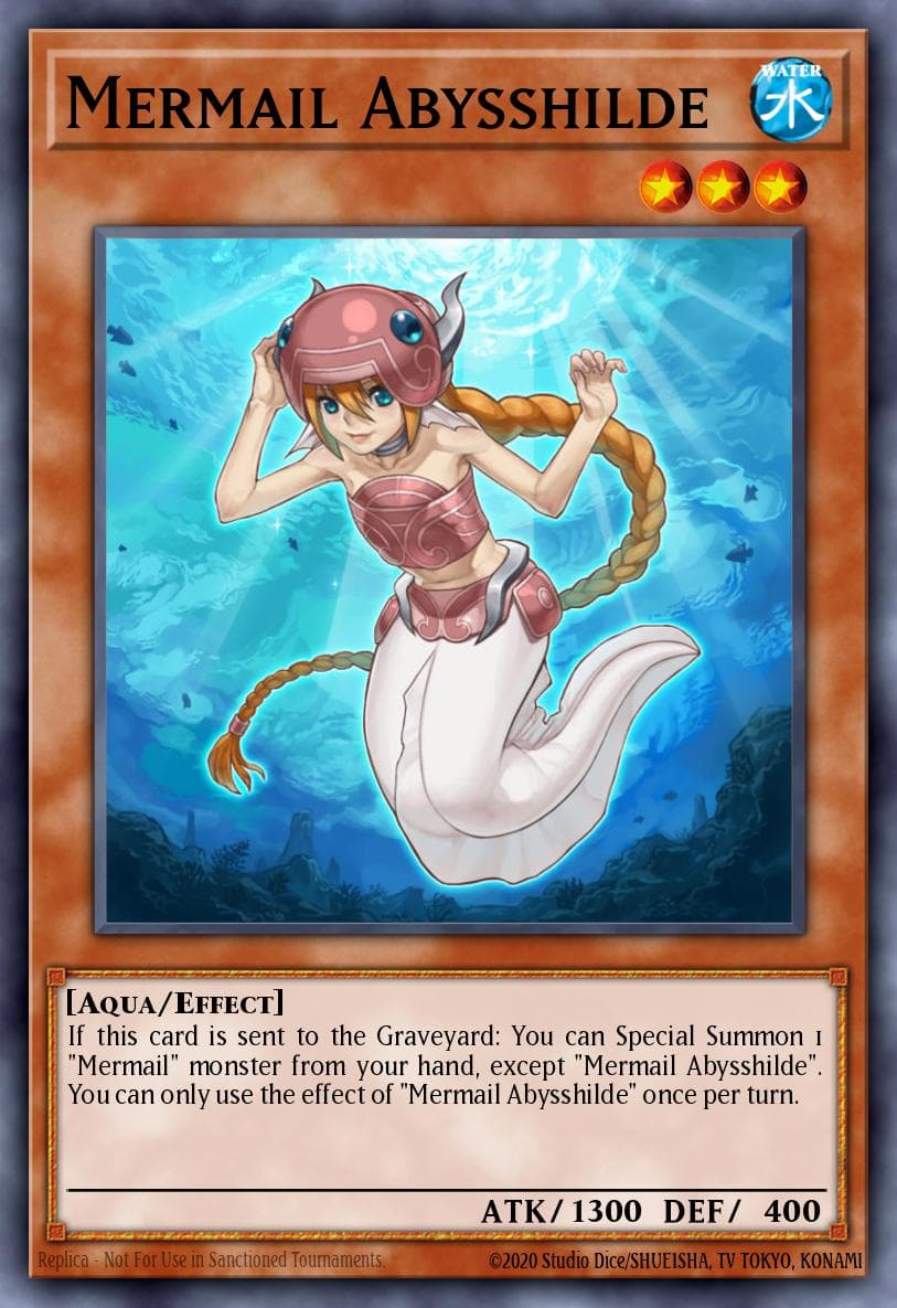 Carte Yu-Gi-Oh! Mermail Abysshilde #016 — Abyss Rising