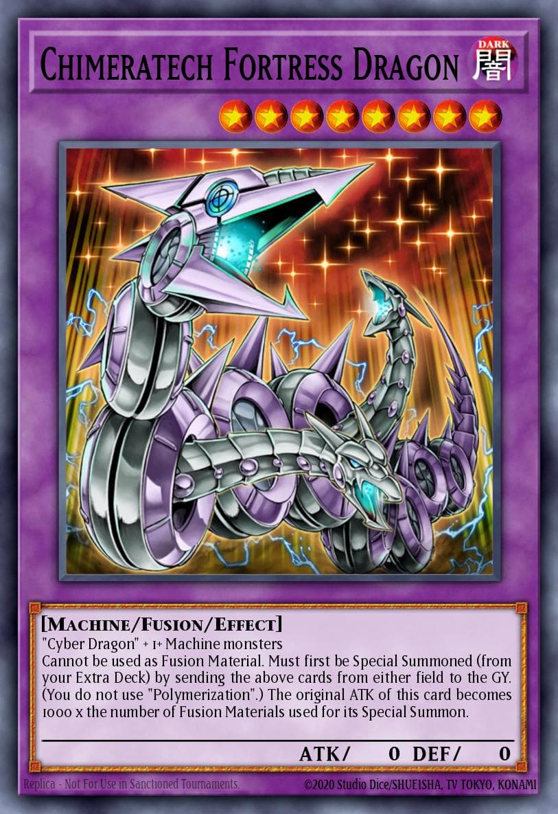Carte Yu-Gi-Oh! Chimeratech Fortress Dragon #015 — Battle Pack Tournament Prize Cards