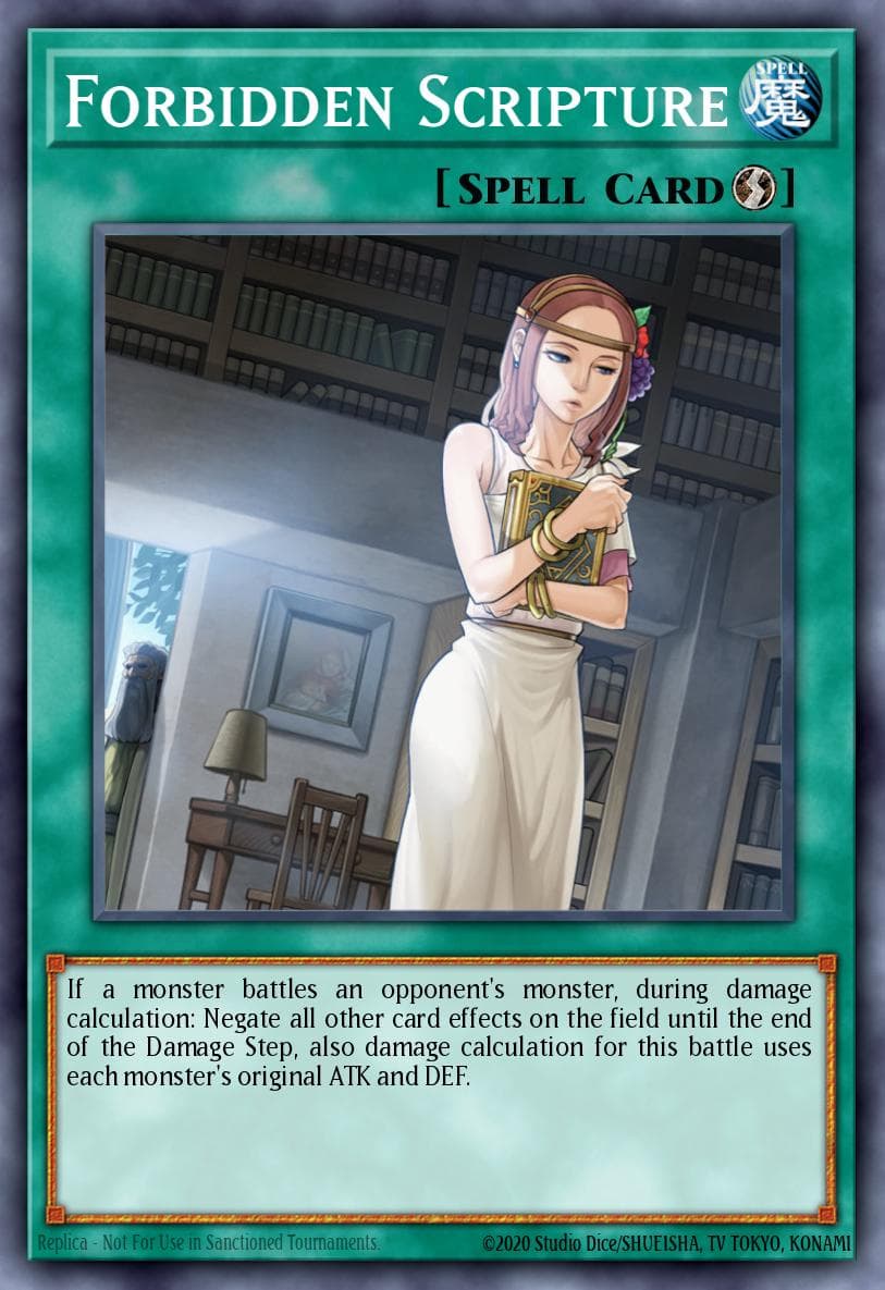 Carte Yu-Gi-Oh! Forbidden Scripture #184 — Battle Pack 3: Monster League