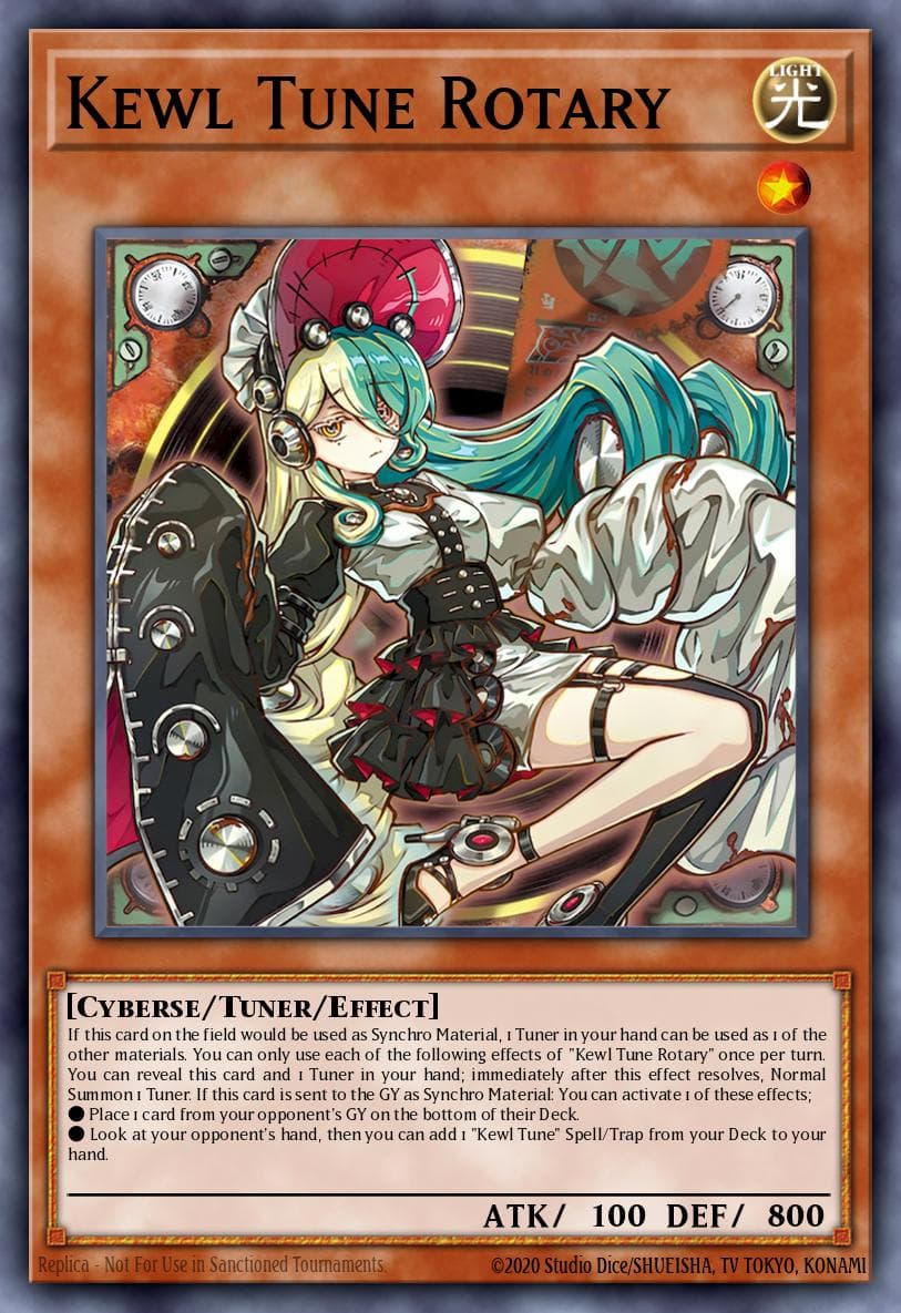 Carte Yu-Gi-Oh! Kewl Tune Rotary #021 — Blazing Dominion