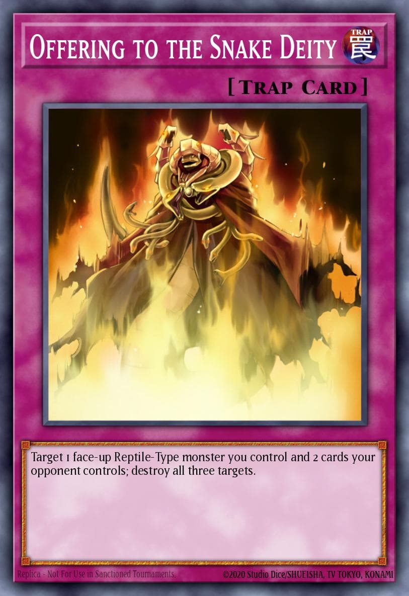 Carte Yu-Gi-Oh! Offering to the Snake Deity #060 — Ancient Guardians