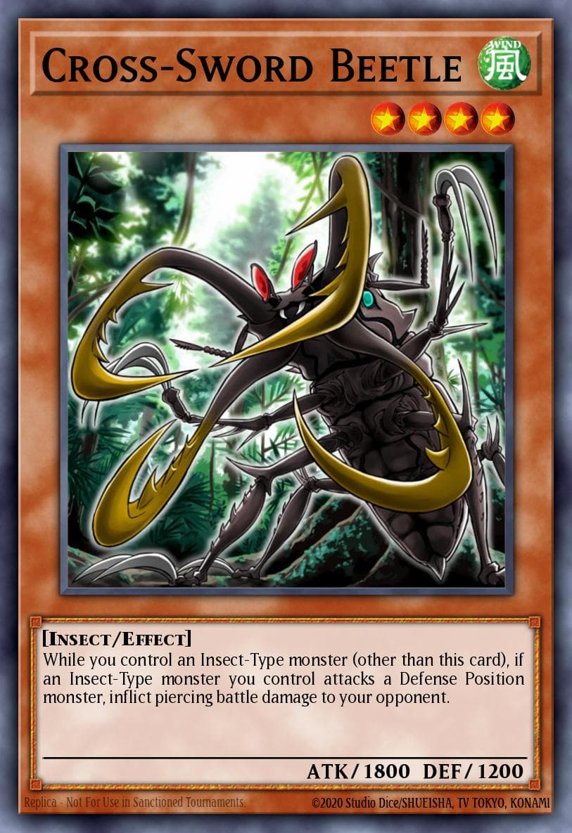 Carte Yu-Gi-Oh! Cross-Sword Beetle #053 — Battle Pack 3: Monster League