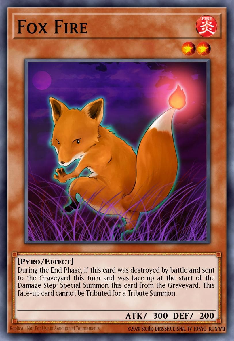 Carte Yu-Gi-Oh! Fox Fire #010 — Battle Pack: Epic Dawn