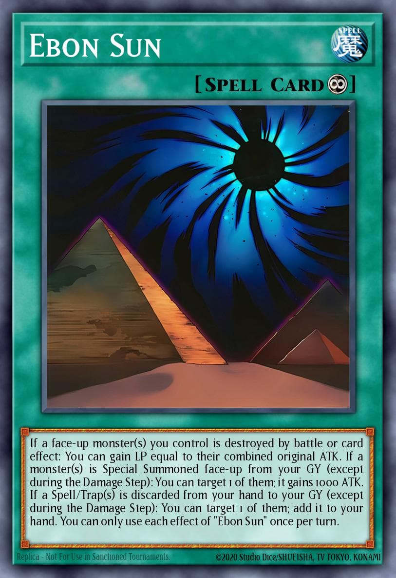 Carte Yu-Gi-Oh! Ebon Sun #027 — Battles of Legend: Terminal Revenge