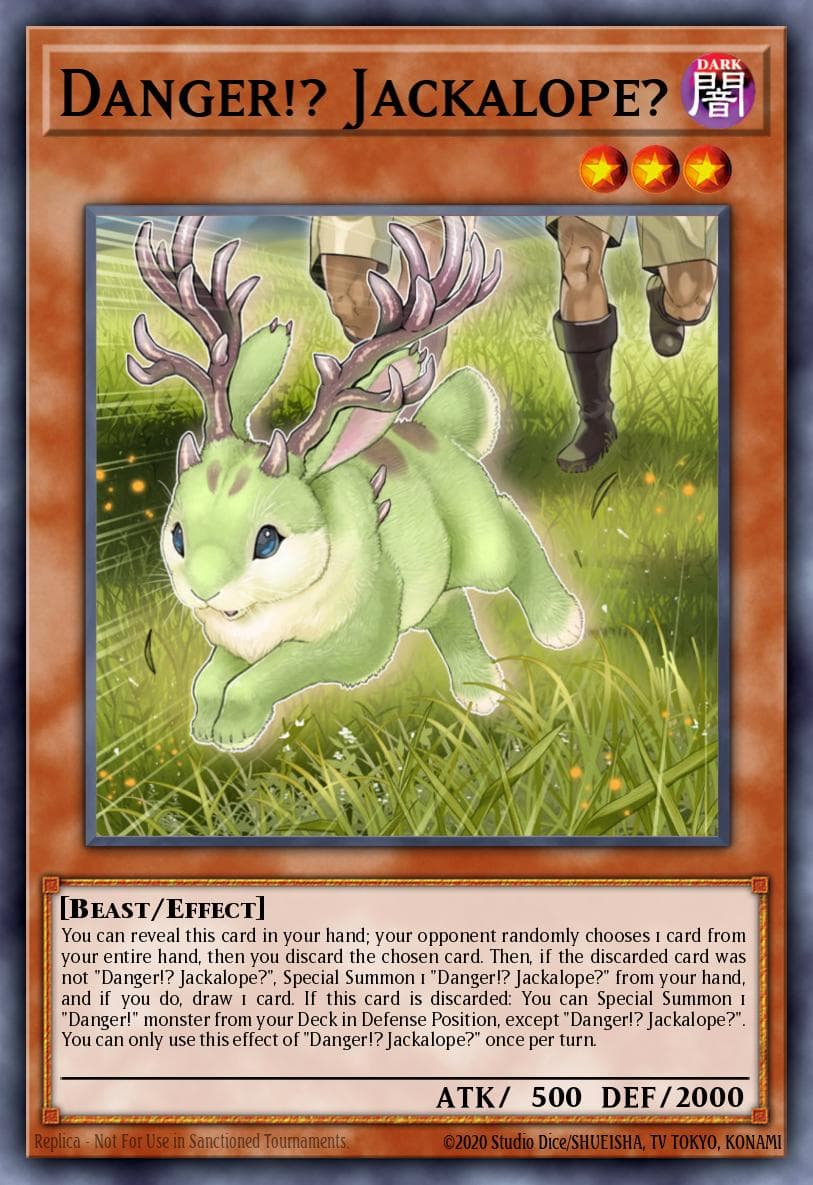 Carte Yu-Gi-Oh! Danger!? Jackalope? #088 — Battles of Legend: Armageddon