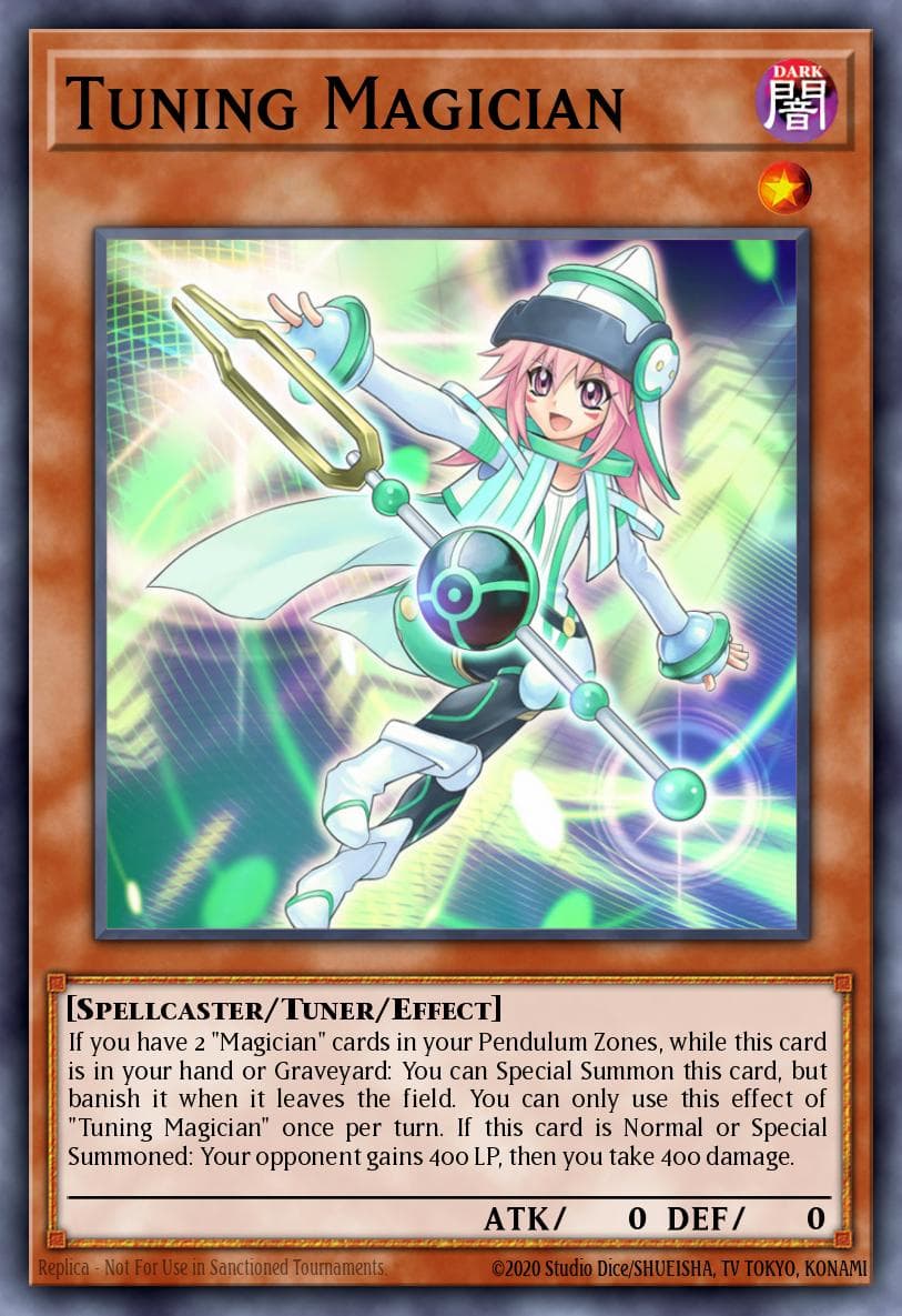 Carte Yu-Gi-Oh! Tuning Magician #001 — Breakers of Shadow
