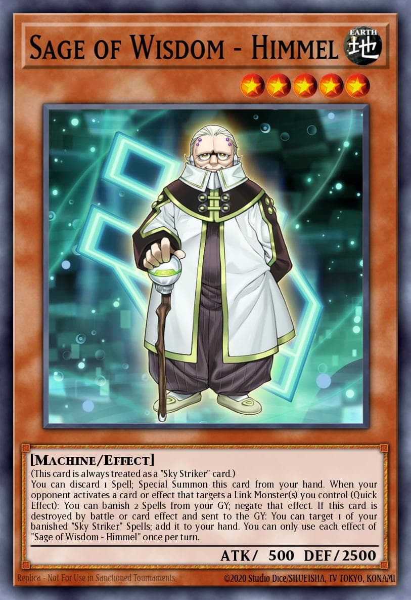 Carte Yu-Gi-Oh! Sage of Wisdom - Himmel #050 — Battles of Legend: Monstrous Revenge