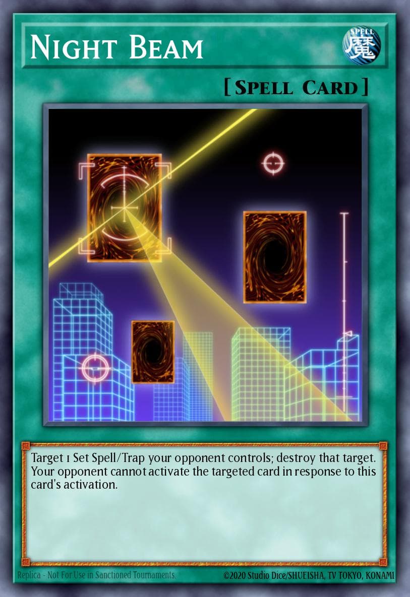 Carte Yu-Gi-Oh! Night Beam #176 — Battle Pack 3: Monster League