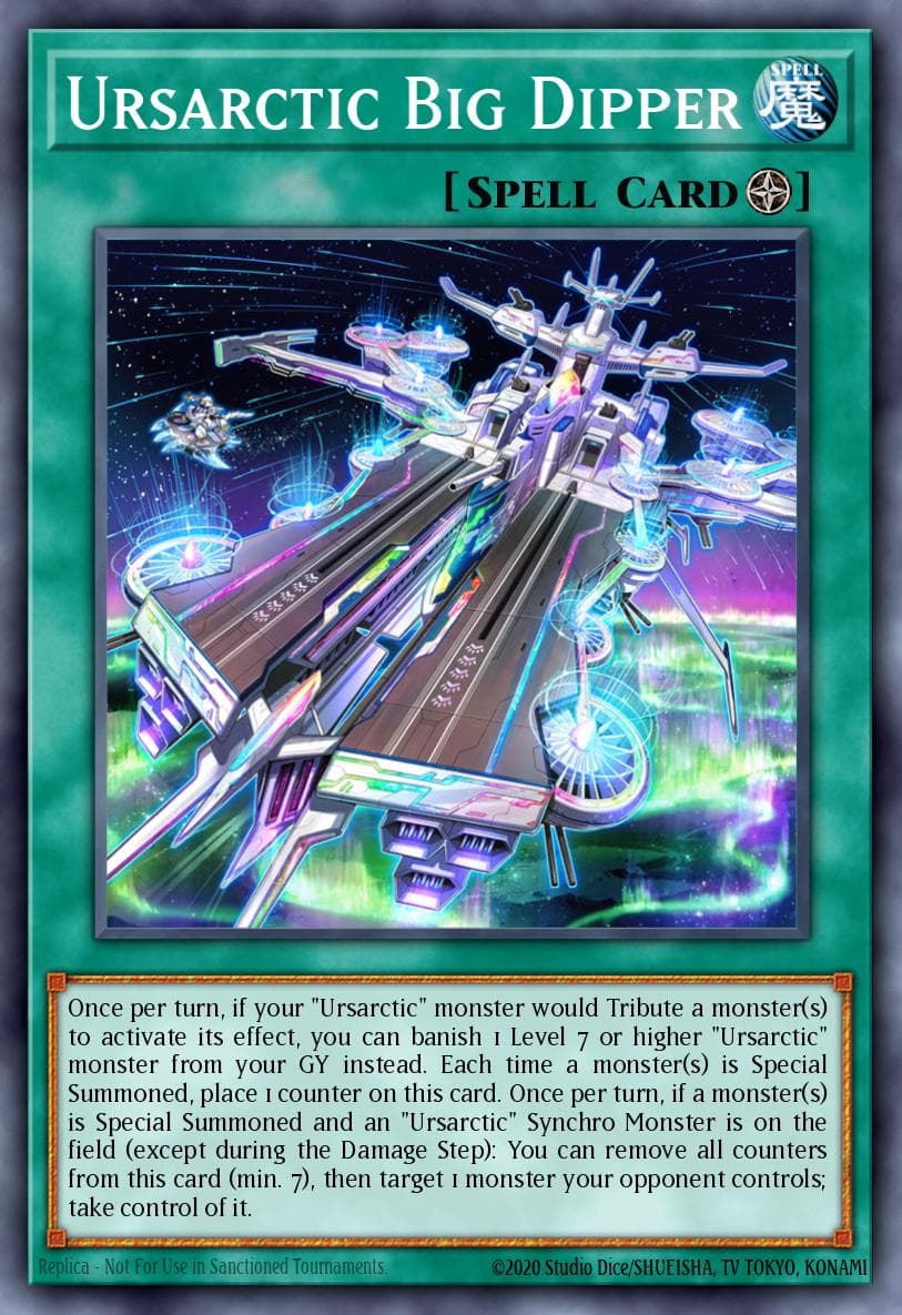 Carte Yu-Gi-Oh! Ursarctic Big Dipper #038 — Ancient Guardians