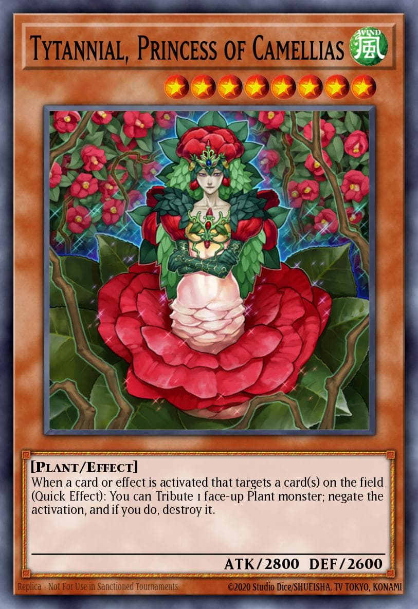 Carte Yu-Gi-Oh! Tytannial, Princess of Camellias #019 — Astral Pack Four