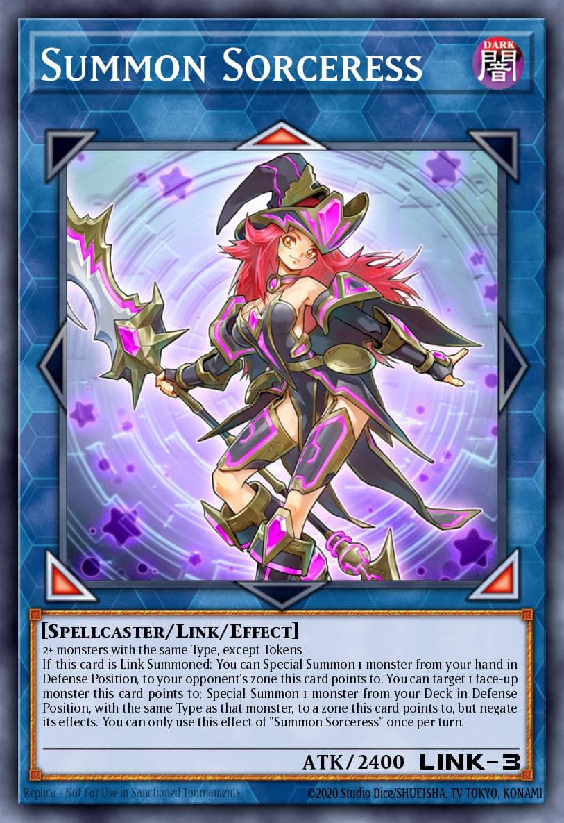 Carte Yu-Gi-Oh! Summon Sorceress #157 — Battles of Legend: Monster Mayhem