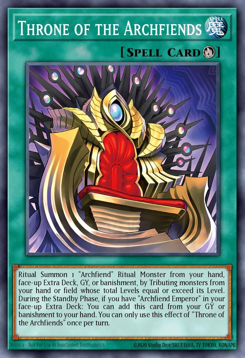 Carte Yu-Gi-Oh! Throne of the Archfiends #059 — Burst Protocol