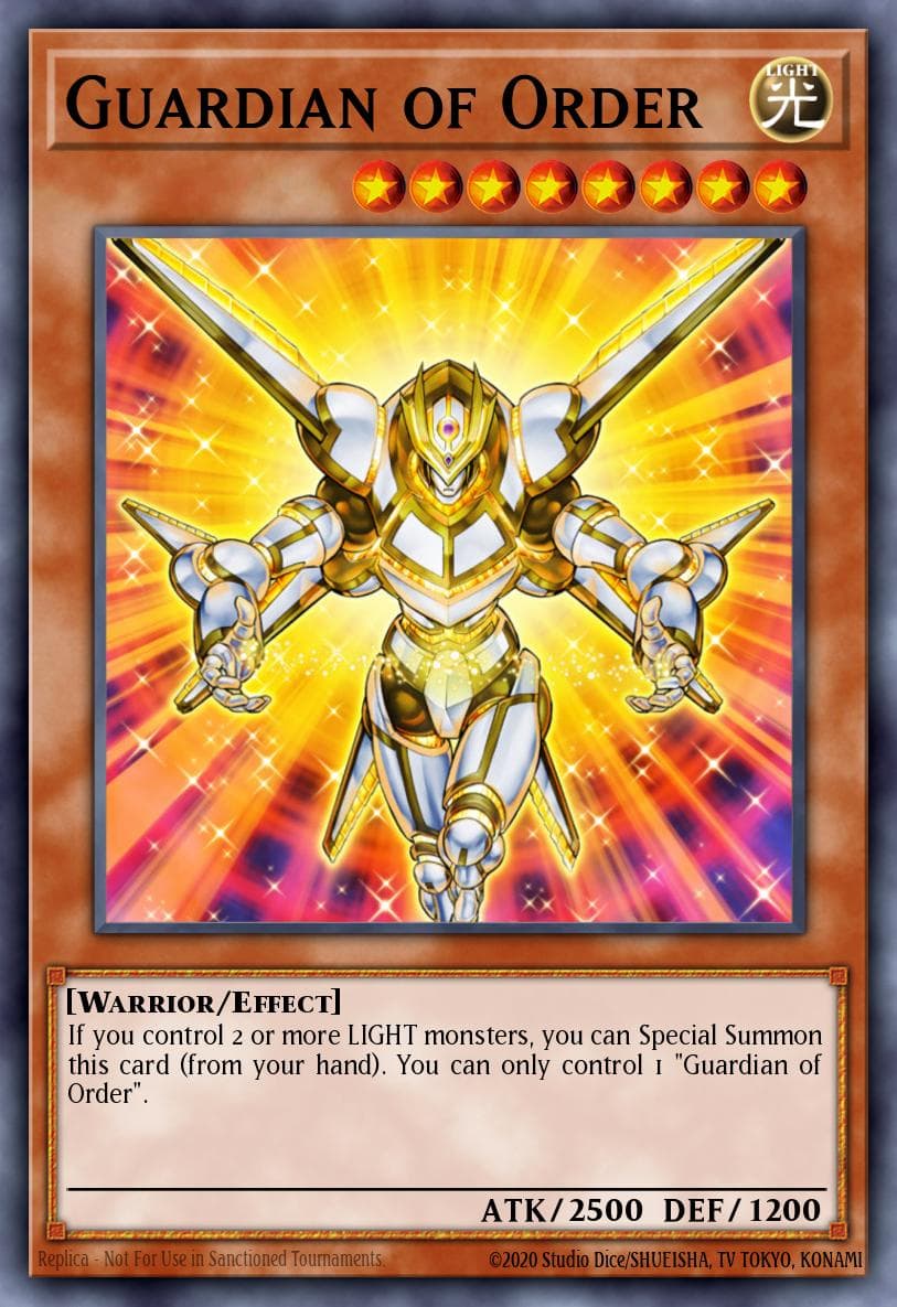 Carte Yu-Gi-Oh! Guardian of Order #075 — Battles of Legend: Hero's Revenge