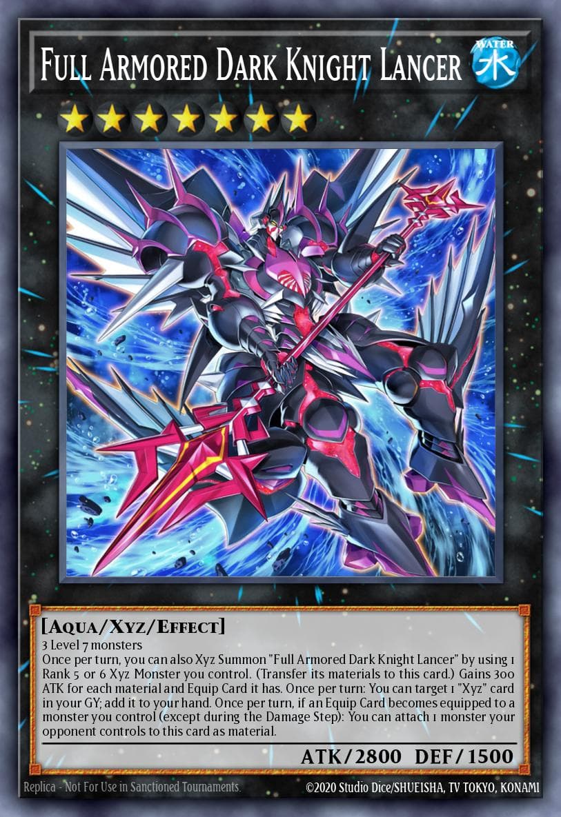 Carte Yu-Gi-Oh! Full Armored Dark Knight Lancer #041 — Age of Overlord