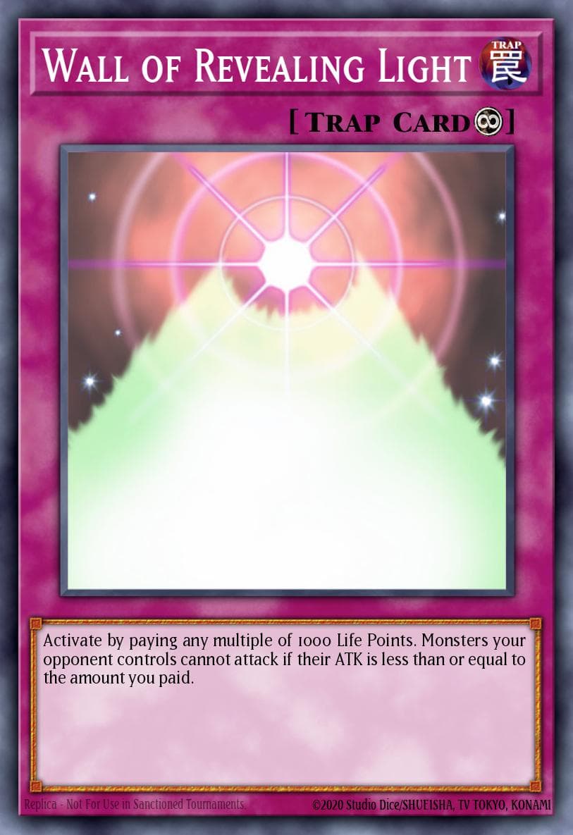 Carte Yu-Gi-Oh! Wall of Revealing Light #050 — Ancient Sanctuary