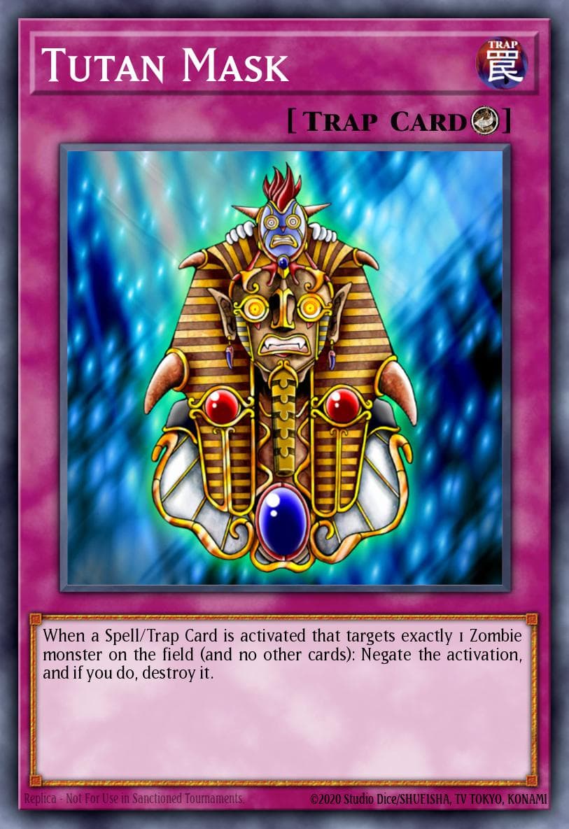 Carte Yu-Gi-Oh! Tutan Mask #195 — Battle Pack 3: Monster League