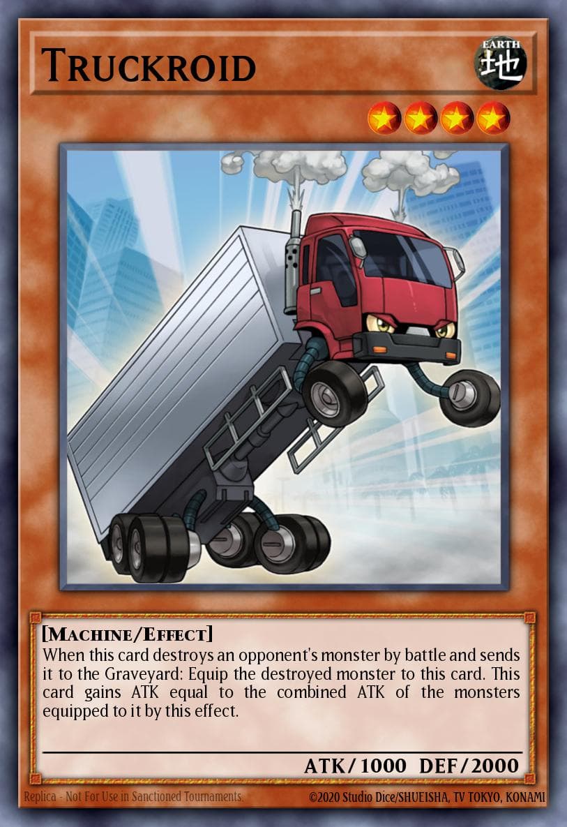 Carte Yu-Gi-Oh! Truckroid #055 — Battle Pack 2: War of the Giants