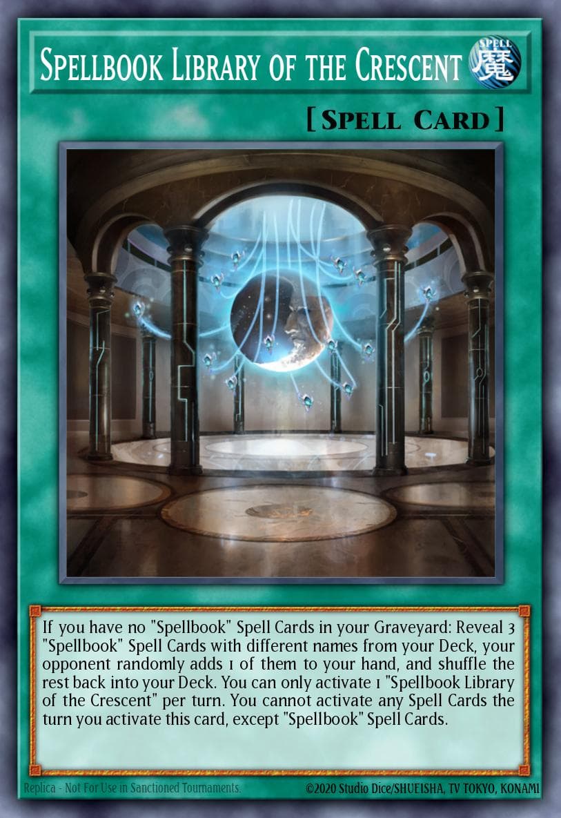 Carte Yu-Gi-Oh! Spellbook Library of the Crescent #009 — Astral Pack Three