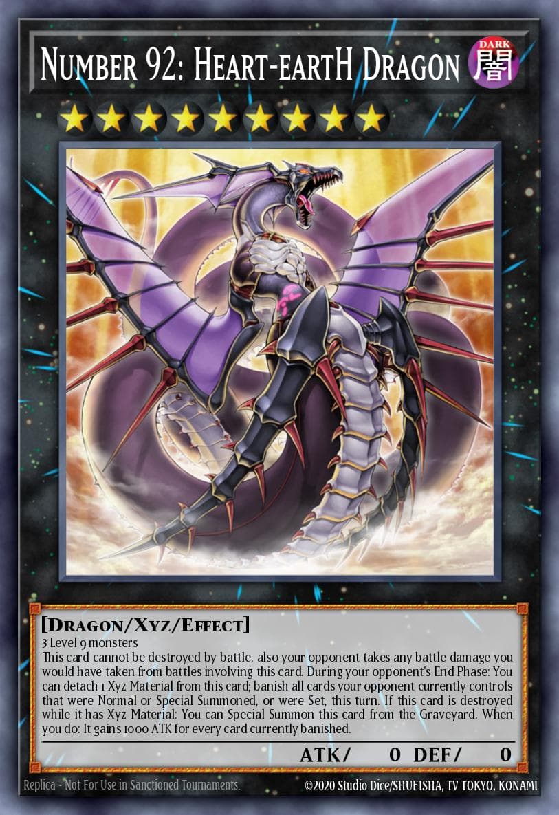 Carte Yu-Gi-Oh! Number 92: Heart-eartH Dragon #045 — Cosmo Blazer