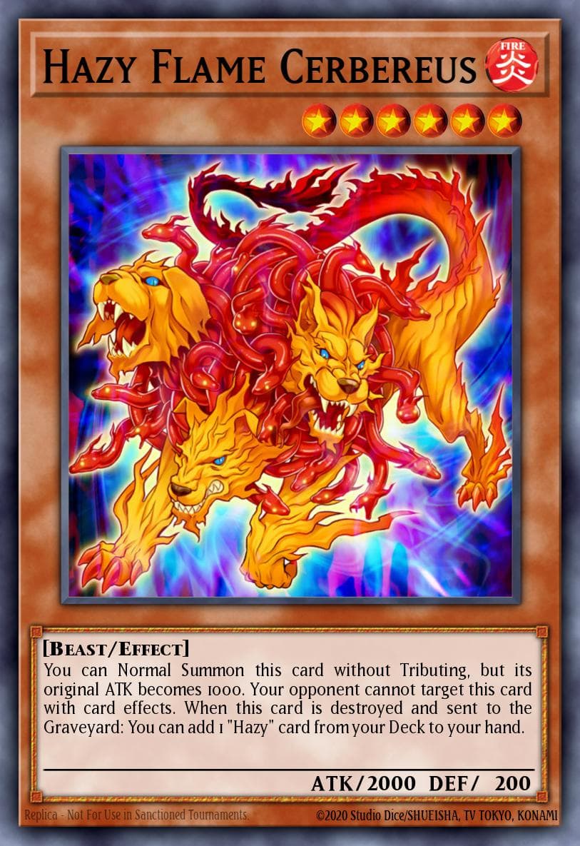 Carte Yu-Gi-Oh! Hazy Flame Cerbereus #028 — Cosmo Blazer