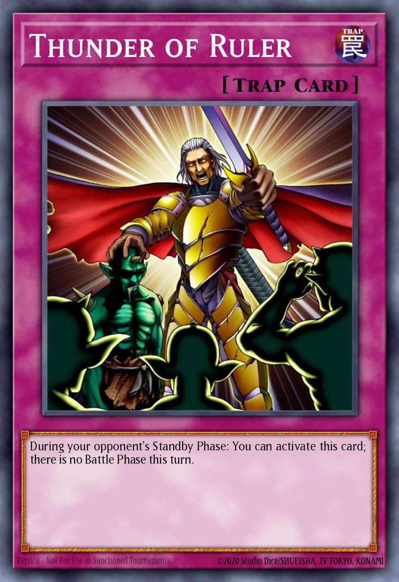 Carte Yu-Gi-Oh! Thunder of Ruler #023 — Astral Pack One
