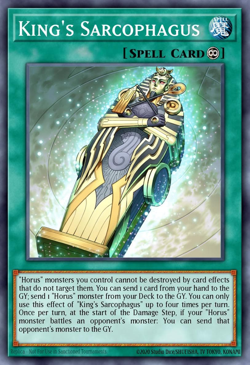 Carte Yu-Gi-Oh! King's Sarcophagus #058 — Age of Overlord