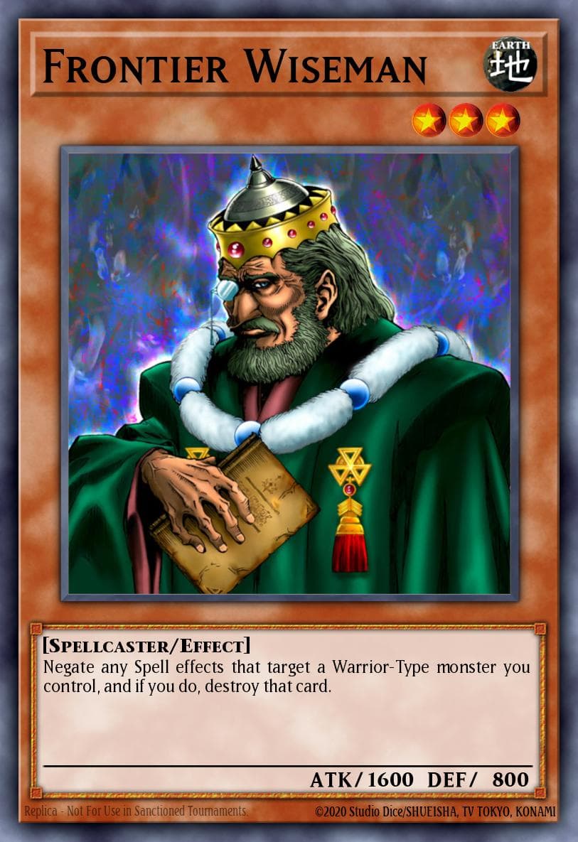 Carte Yu-Gi-Oh! Frontier Wiseman #003 — Battle Pack 3: Monster League