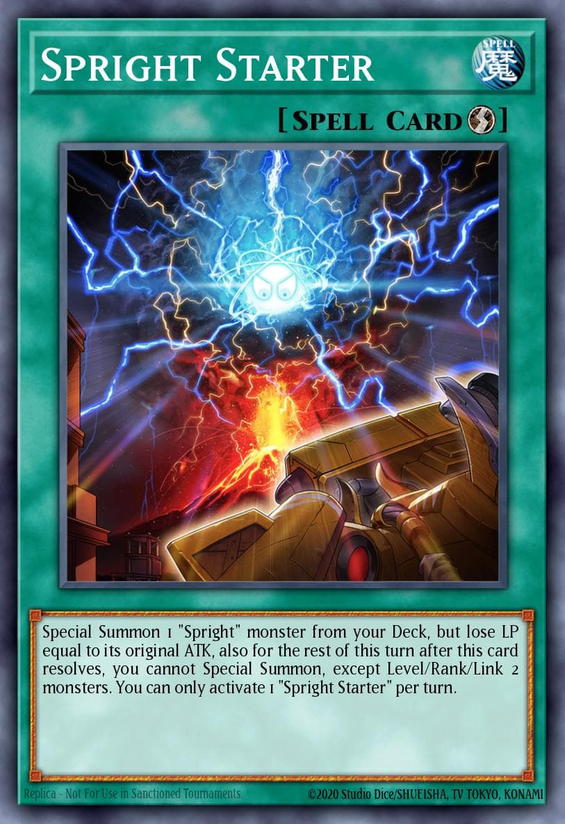 Carte Yu-Gi-Oh! Spright Starter #104 — Battles of Legend: Terminal Revenge