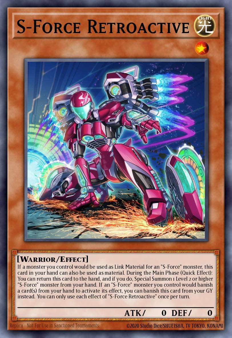 Carte Yu-Gi-Oh! S-Force Retroactive #017 — Battle of Chaos