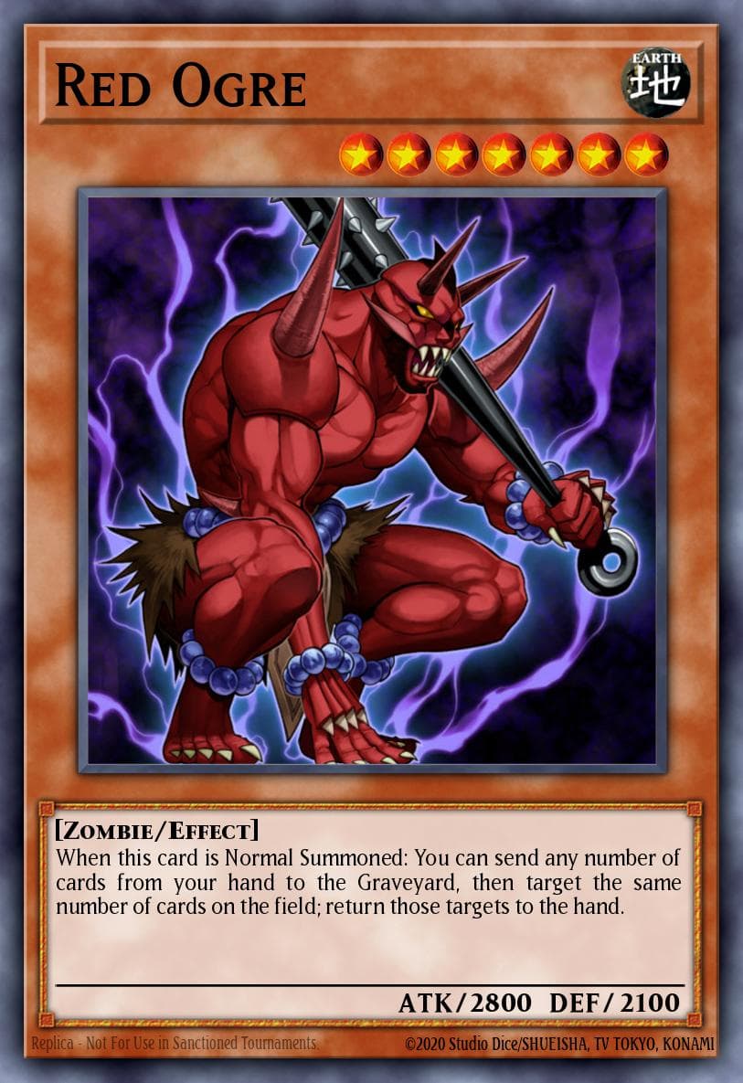 Carte Yu-Gi-Oh! Red Ogre #025 — War of the Giants: Round 2