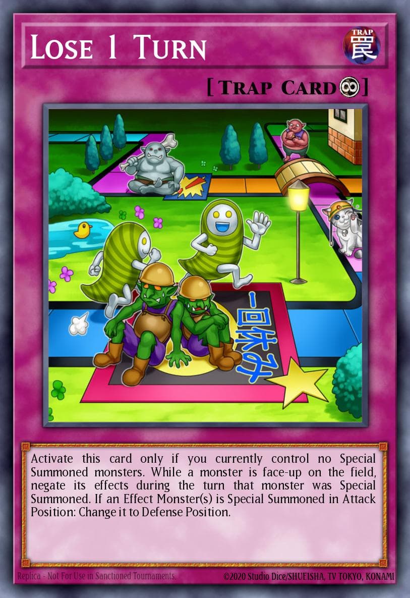 Carte Yu-Gi-Oh! Lose 1 Turn #013 — Astral Pack Eight