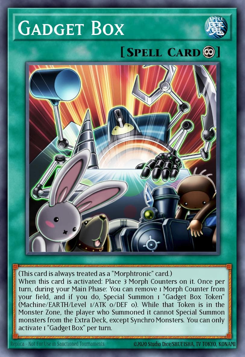 Carte Yu-Gi-Oh! Gadget Box #019 — Battles of Legend: Crystal Revenge