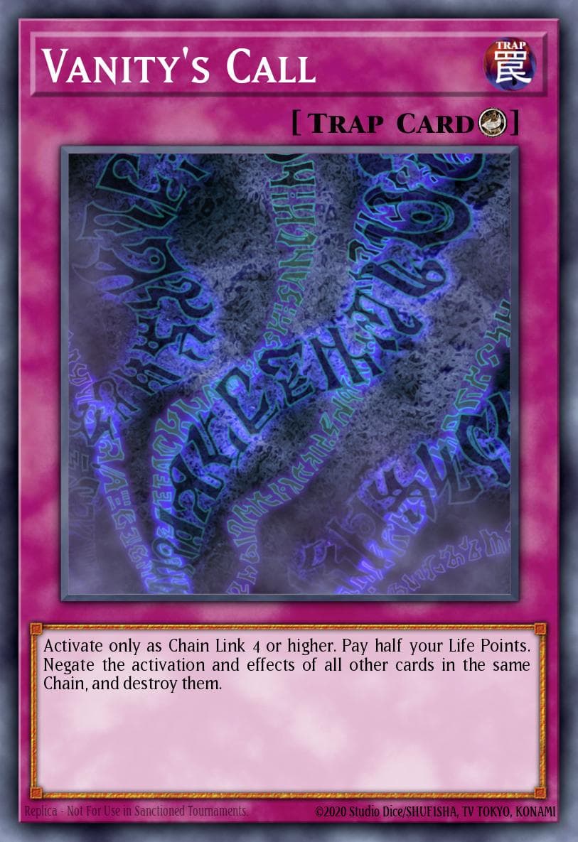 Carte Yu-Gi-Oh! Vanity's Call #059 — Cyberdark Impact
