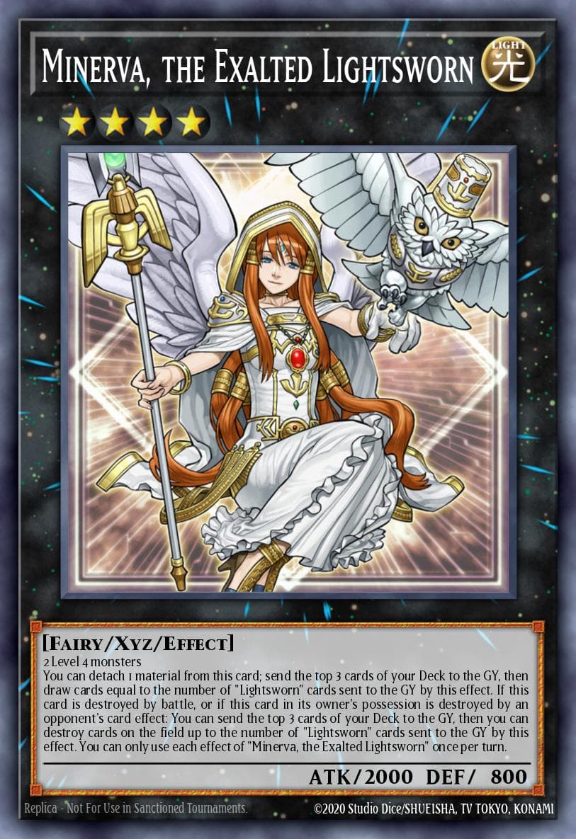 Carte Yu-Gi-Oh! Minerva, the Exalted Lightsworn #013 — Battles of Legend: Chapter 1