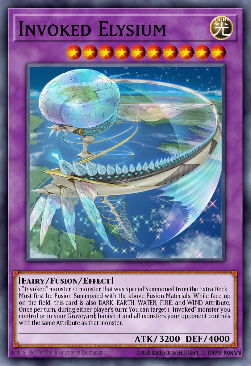 Carte Yu-Gi-Oh! Invoked Elysium #083 — Battles of Legend: Armageddon
