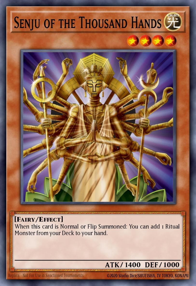 Carte Yu-Gi-Oh! Senju of the Thousand Hands #016 — Astral Pack Seven