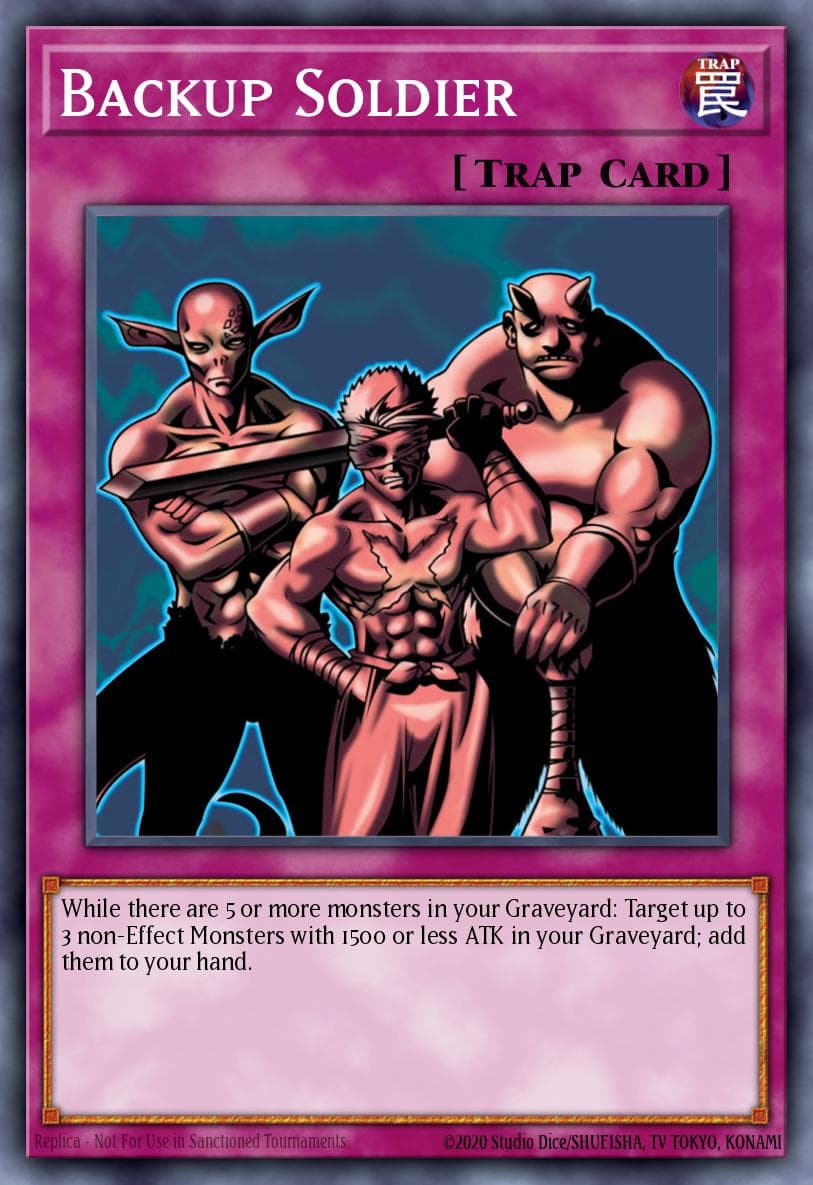 Carte Yu-Gi-Oh! Backup Soldier #035 — Starter Deck: Yu-Gi-Oh! 5D's